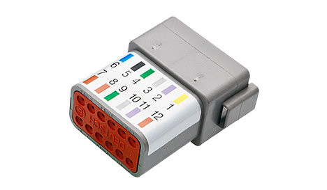 Разъём 12 pin T90